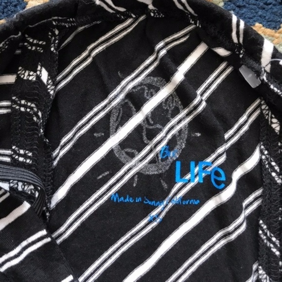 REVOLVE Blue Life Striped Bustier Bodysuit Onesie - Picture 7 of 8